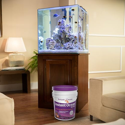 Instant Ocean Sea Salt for Marine Fish Tank Aquariums, Nitrate & Phosphate-Free - size: 160 Gallon