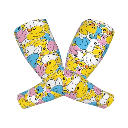 Arm Sleeves Outdoor Garden Sports Cooling Sun Sleeve for Women Men Farm - color: Cute