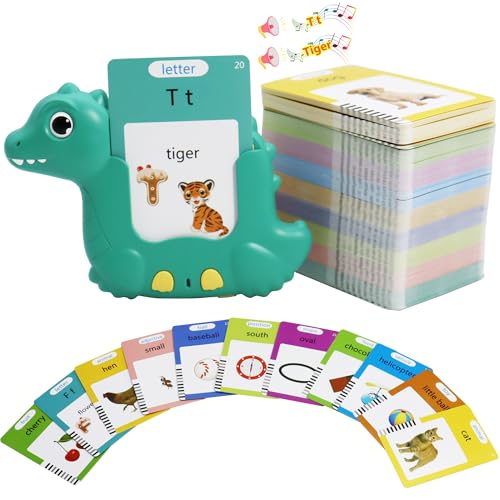 MAYAPHILOS English Talking Flash Cards with 510 Sight Words, Pocket Speech Therapy Toys, Interactive Autism Sensory Toy, Eductional Toys Learn English for Kids - size: 510 Word English