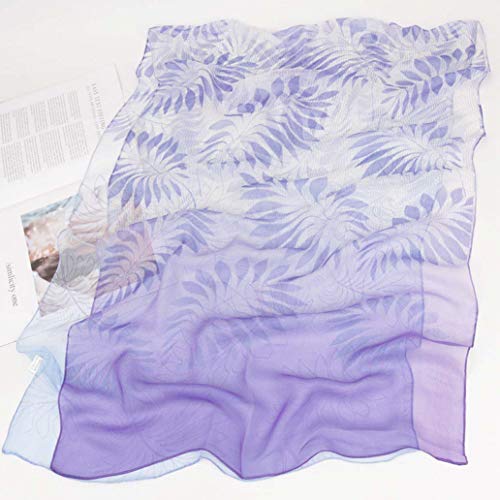Acotavie Scarfs for Women Lightweight Fashion Scarves Print Floral Pattern Scarf Shawl Wraps - color: B03
