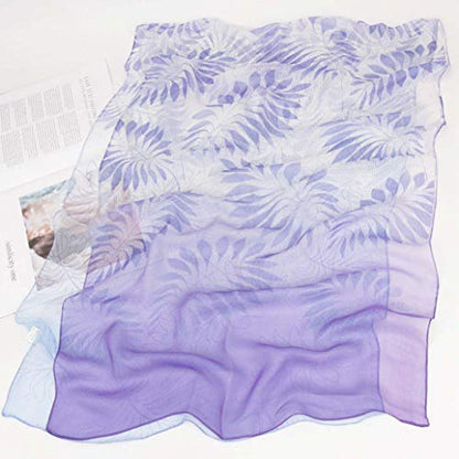 Acotavie Scarfs for Women Lightweight Fashion Scarves Print Floral Pattern Scarf Shawl Wraps - color: B03