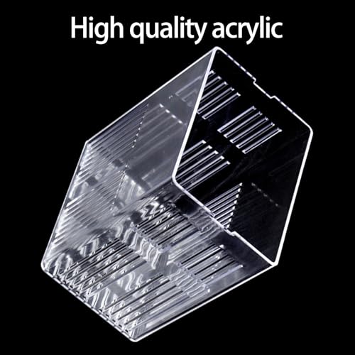 Multipurpose Floating Hatchery Breeding Container for Water Plant Fish Eggs Clear Hatching Nursery Box Easy to Aquarium Breeding Container