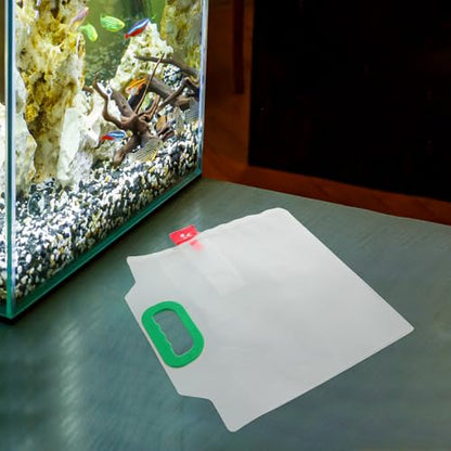 Reusable Oxygenated Fish Transport Bags 4pcs 30x30x45cm Leak-proof Sealable Packaging for Live Fish Shipping and Aquaculture Handling