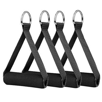 4PCS Pull Handles Resistance Bands Foam Handle Replacement Fitness Equipment for Yoga, Strength Training