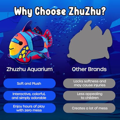 zhuzhu Aquarium Bubble Ball & Surf Board with Mandarin Fish