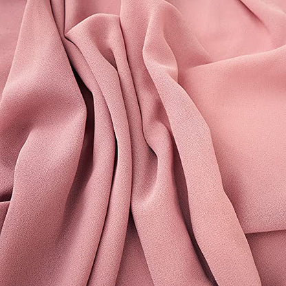YOUR SMILE for Women Lightweight Breathable Solid Color Soft Chiffon Long Fashion Scarves Sun-proof Shawls Wrap - color: Taro