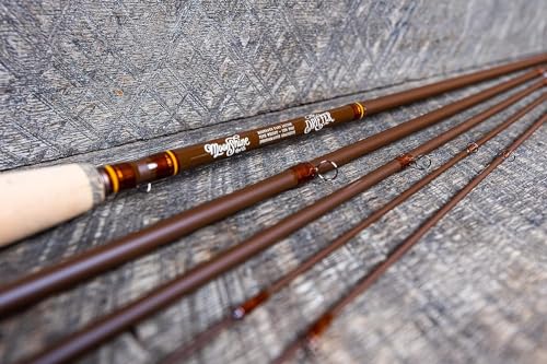 Moonshine Rod Company Fly Fishing Rod with Carrying Case and Extra Rod Tip - size: 5WT- 9', style: Trout Fishing