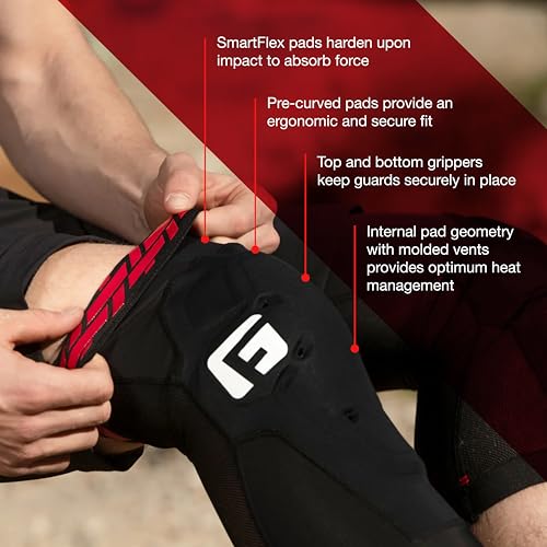 G-Form X4 MTB Knee Guards, Black, Adult XS - size: X-Small