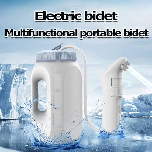 Travel Bidet Personal Hygiene Cleaning,Handheld Bidet Sprayer Private Parts Washing Baby Pregnant Women,Rechargeable Portable Bidet for Women Man