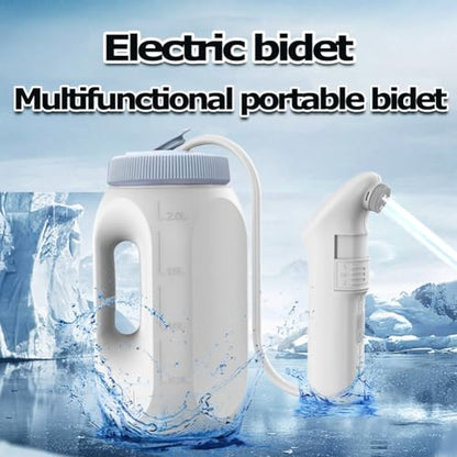 Travel Bidet Personal Hygiene Cleaning,Handheld Bidet Sprayer Private Parts Washing Baby Pregnant Women,Rechargeable Portable Bidet for Women Man