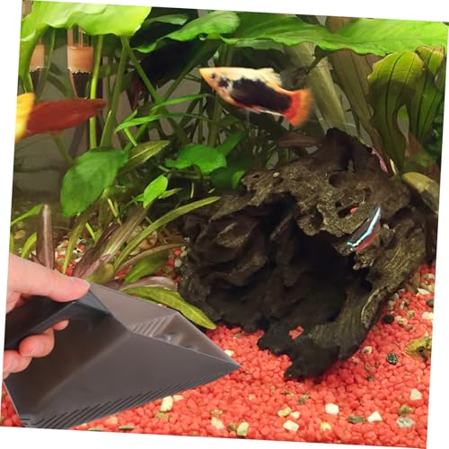 Abaodam Aquarium Sand Sieve Tool for Easy Tank Management Efficient Fish Tank Cleaning Gentle Plant Roots for Gravel and Substrates Maintenance