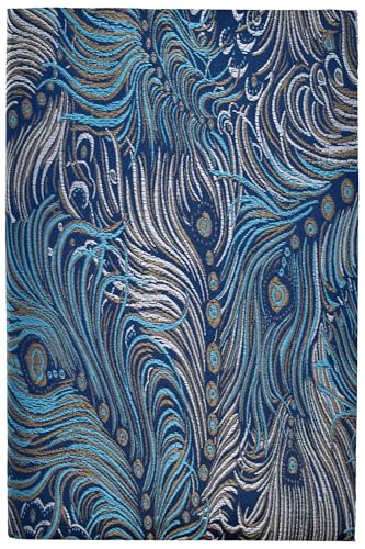 BLBMH 5.5x8.5 Fabric Book Cover for Paperback Bible for Women - Feather - color: Feather, size: 8.5in
