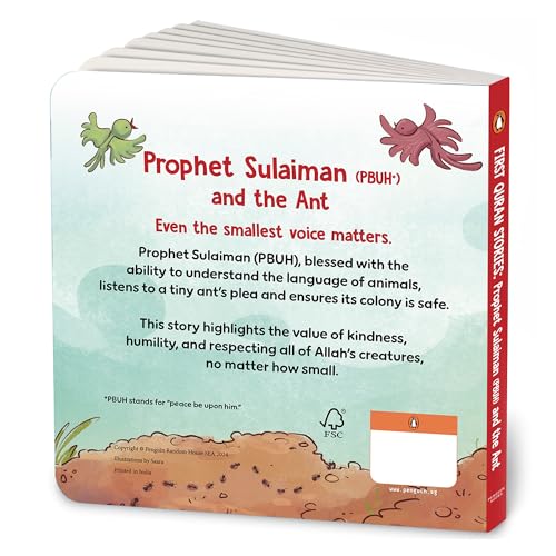 Prophet Sulaiman (PBUH) and the Ant: First Quran Stories | An Illustrated Story Book for Kids | Values of Islam and the Holy Quran | Ages 5+ [Penguin ... (First Quran Stories, Penguin Early Learning)