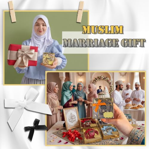 MTLEE Muslim Wedding Prayer Bead Digital Counter Gift