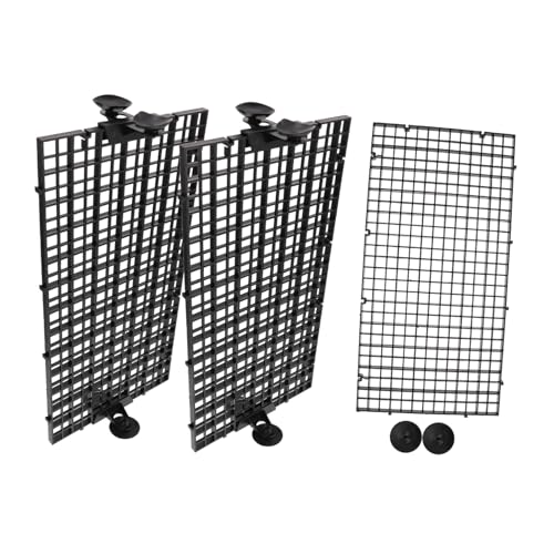 POPETPOP 1set Fish Tank Divider Aquarium Isolation Tool for Breeding and Separation High-Transparency Panels Cups
