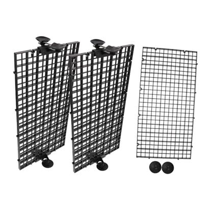 POPETPOP 1set Fish Tank Divider Aquarium Isolation Tool for Breeding and Separation High-Transparency Panels Cups