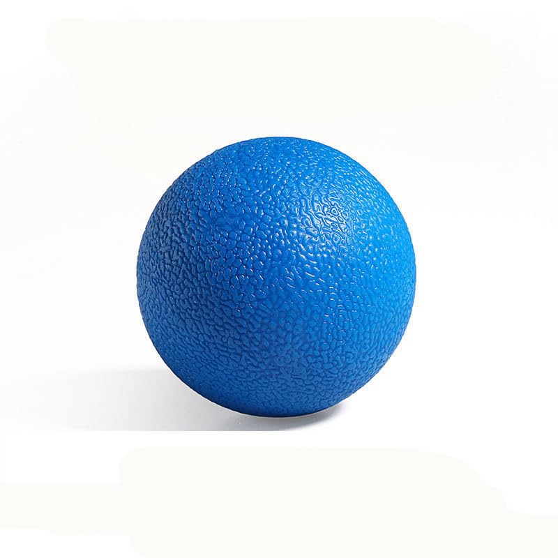 5.9mm Massage Ball – High-Density Myofascial Release Tool for Yoga, Muscle Recovery & Trigger Point Therapy – Portable Deep Tissue Massager for Back, Neck, Feet (Blue) - color: Blue