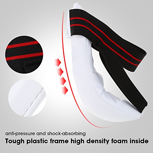 Groin Guard Guard Protector Karate Kickboxing MMA Martial Arts Boxing Groin Support(L)