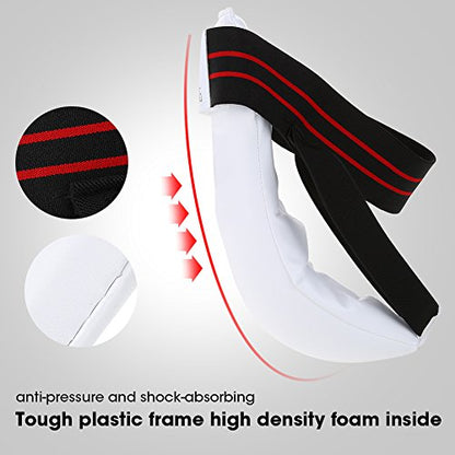 Groin Guard Guard Protector Karate Kickboxing MMA Martial Arts Boxing Groin Support(L)