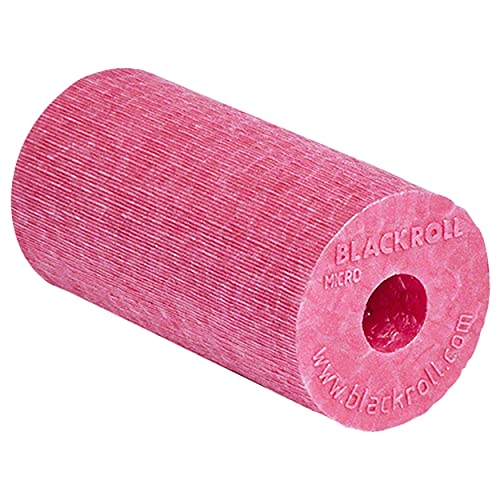BLACKROLL - Micro Foam Roller, Small Deep Tissue Massage Tool for Feet, Hands, and Arms, Use for Travel, Exercise and Muscle Recovery and Plantar Fasciitis Relief, 6cm (2.3") x 3cm (1.2")