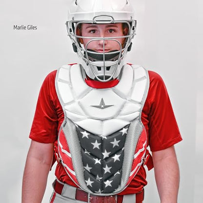 All-Star Adult PHX Paige Halstead Fastpitch Softball Chest Protector - color: USA, size: Large
