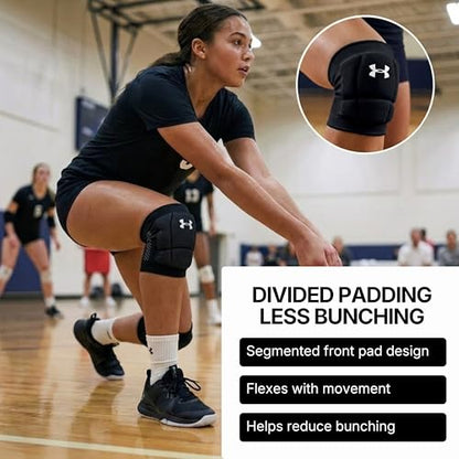 Under Armour Volleyball Knee Pads, Set of 2 - color: Black, size: Small