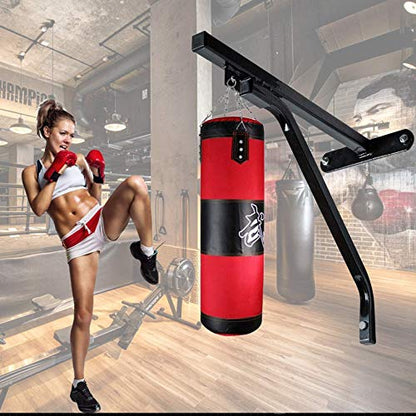 Heavy Duty Punch Bag Wall Bracket Steel Mount Hanging Stand Boxing Hanger