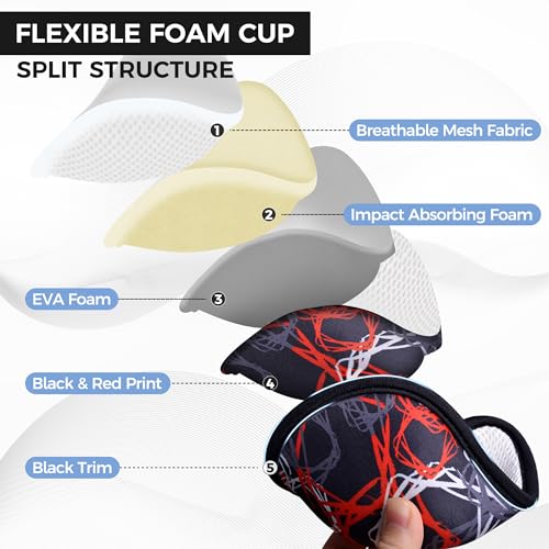 Soft Athletic Cup Youth Sports Protector Support for Baseball Lacrosse Football Cricket - size: Teens - Adults