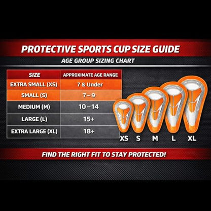 DRSPORTS Flex Cup D3O Impact Shield, Men’s Athletic Cup with Ergonomic Comfort, Groin Protector for Football, MMA, Boxing, Rugby and Baseball, Sports Protective Cup for High-Contact Training (XS–XL) - size: X-Small