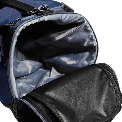 adidas Unisex Team Issue Sports Duffel Bag for Men and Women - color: Team Navy Blue