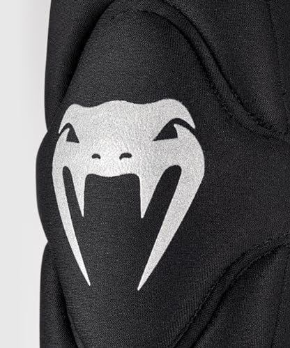 Venum Gel Kontact Knee Pads - Black/Silver - X-Large