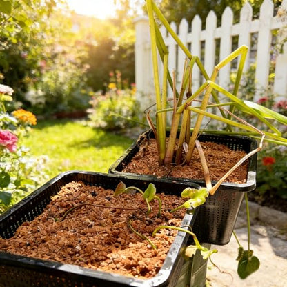16 Pcs 9 Inch Square Aquatic Plant Baskets for Hydroponics Water Garden Plant Pots Black Plastic Mesh Basket Plastic Mesh Pond Containers for Live Aquarium Plants - style: 9" Square-16 PCS