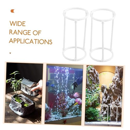 balacoo 8pcs Portable Splash Guards for Humidifier Rockery Design Easy to Install Water Protection for Fish Tank Reusable Splash Guard for Humidifier