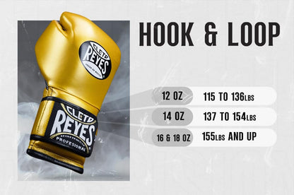 CLETO REYES Training Boxing Gloves with Hook and Loop Closure for Sparring and Heavy Punching Bags, Men and Women, MMA, Kickboxing, Muay Thai - color: White, size: 16oz.