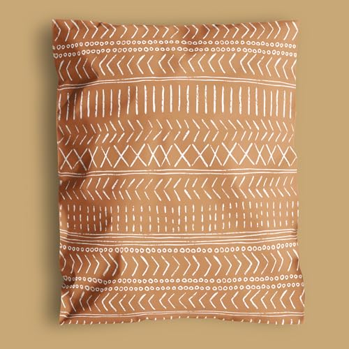 Poly Mailers 10x13 Inch 500 Pack Medium Shipping Bags Strong Thick Mailing Envelopes | Self Sealing Adhesive | Waterproof & Tear Resistant | Small Business Packaging for Clothing - Boho Brown - color: Brown, size: 10x13 (500 Pack)