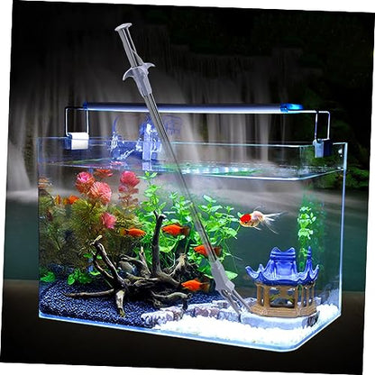 Ipetboom Plastic Plant Tweezers Ergonomic Aquarium Tongs for Easy Trimming of Foreground Plants Carbonation-Protected Tool for Aquarists and Fish Tank Care