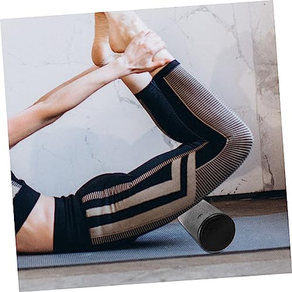 High Density Massage Roller for Muscle and Relaxation Solid Yoga Roller for Back Leg Neck and Arm Relief - size: 45X15X15cm