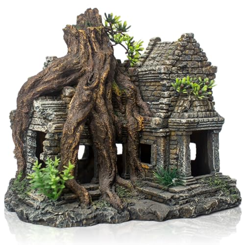 Fish Tank Decorations Aquarium Décor Resin Artificial Tree Trunk Root (B) - color: B