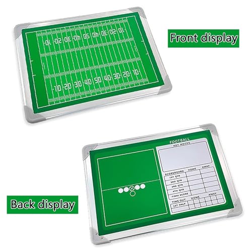 Magnetic Flag Football Tactical Board, Flag Football Coaching Board for Coaches, Portable Storage Design, Sturdy and Durable, for Training Guidance
