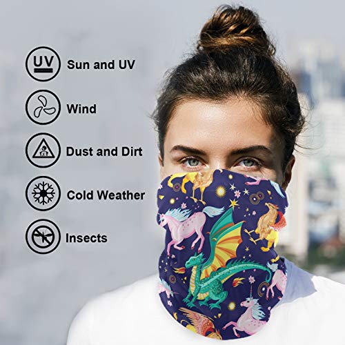 visesunny Seamless Scarves Bandana Scarf UV Resistence Outdoor Sport Balaclavas Headwear Headband Unisex - color: Multi4