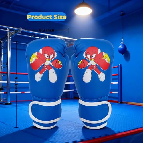 Boxing Gloves for Kids Kids Boxing Gloves Red Blue - color: blue, size: shock boy