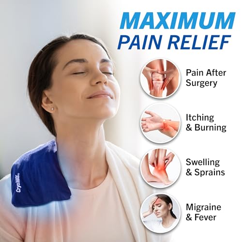 Cryo-Max Cold Pack, 8 Hour Reusable Cold Therapy Ice Pack for Elbows, Knees, Neck + More, Medium, 6" x 12" (1 Count) - size: Medium (Pack of 1), style: Medium