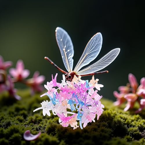 30Pcs Dragonfly Orchid Support Clips, Garden Plant Vine Holder, Support Clips Creative Plant Cages Supports
