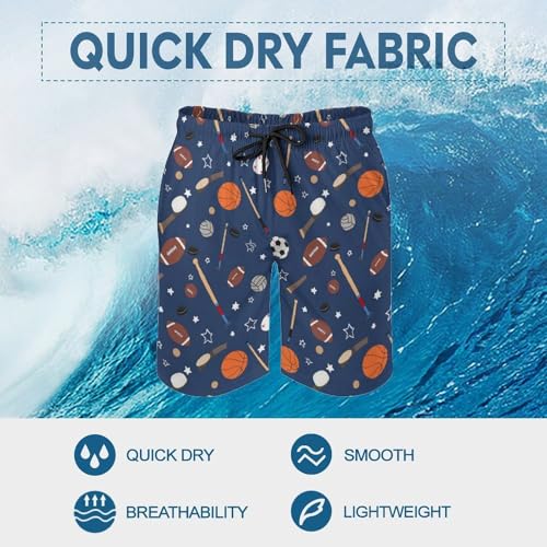 Mens Trunks Breathable Quick Dry Mesh Lining Holiday Party Beach Board Shorts - color: Style, size: Medium