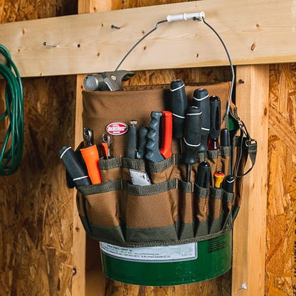 Bucket Boss The Bucketeer Bucket Tool Organizer in Brown, 10030 (Pack of 6) - size: (Pack of 6)