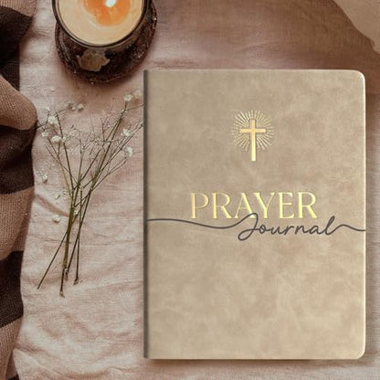 180 Days Prayer & Bible Journal for Women,Faith-Based Christian Planner & Bible Study Notebooks,Spiritual Devotional Planner - God's Book for Prayer | Perfect Religious Gift (Oat)