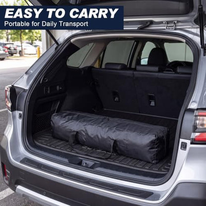 3 Pcs Tripod Carrying Case Bag Water Resistant Durable Lightweight Multifunctional Tripod Carrying Case with Heavy Duty Suit for Tent, Fishing Pole, Lights, Cameras(Black,39 x 8 x 8 in) - size: 39 x 8 x 8 in