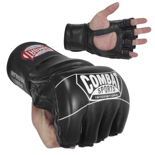 Combat Sports Pro Style Grappling MMA Gloves - color: Blue, size: Small
