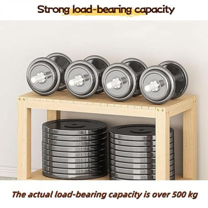 Durable Metal Fish Tank Stand, Wooden Aquarium Shelf for Reptiles & Terrariums - Stylish Aquarium Stand for Living Room, Entryway & Home Décor - size: 50*45*50cm