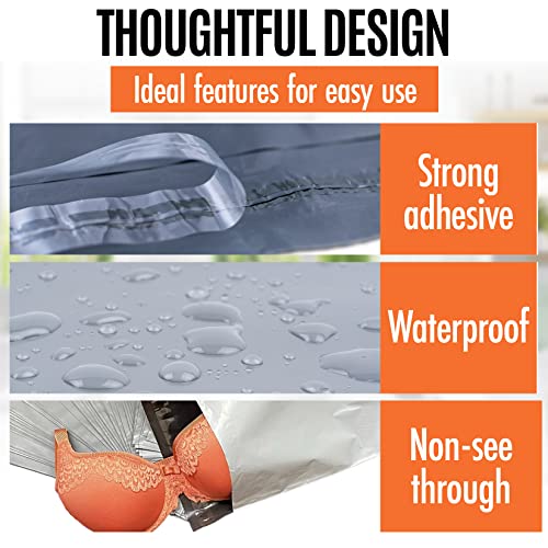 Large Poly Mailers | 24 x 36 | Poly Mailers Shipping Bags for Packaging | 5 Large Mailing Bags for Shipping Clothes, Shoes or Posting Packages. Self Adhesive Strong Seal, Waterproof and Tamperproof - size: 24x36 - 5 Bags